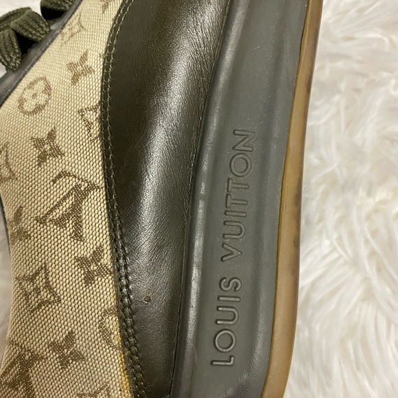 Louis Vuitton monogram Idylle canvas monogram sneakers - Picture 10 of 11